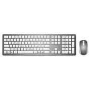 Mediarange Funk-Tastatur und optis. Funk-Maus Set Qwertz sil  Mros135 4260664876762
