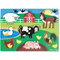 Melissa  Doug Puzzle Farm animals 19050