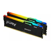 Pamięć Kingston Fury Beast Rgb, Ddr5, 32 Gb, 5200Mhz, Cl40 Kf552C40Bbak2-32  0740617328561