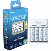 Panasonic Eneloop Basic Charger Usb Bq-Cc61 incl. 4Xaa 2200Mah  K-Kj61Mcd40Usb 5410853063988