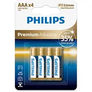 Philips  Premium Alkaline Iepakojumā 4 gab, Aaa Lr03M4B/10 6959033840821