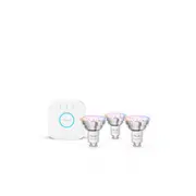 Philips Hue Essential Starter Kit Spotlight  Bridge Full Color Gu10 3 gab. - oświetleniowy 929004235707 8721103103710