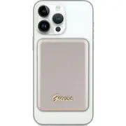 Powerbank Guess  15W Gupbm5Algsgd 5000Mah /Gold Magsafe Metal Script Logo Gsm178289 3666339172145