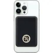 Powerbank Guess  5W Gupbm3Al4Dmk 3000Mah /Black Magsafe 4G Strassed Metal Logo Gsm178292 3666339170141