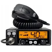President Teddy Ii Am/Fm Cb radio Black  3435991104180 Eiaprscbr0002