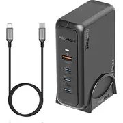 Promate Ganport-140W Ganfast Charging station 140W / Usb-C Pd 3.1 Qc3.0  6959144063812