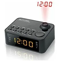 Radiobudzik Muse Clock radio M-178P Black, 0.9 inch amber Led, with dimmer  3700460203320