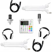 Rode Podcaster Bundle White  5906268910059