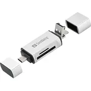 Sandberg Card Reader Usb-CUsbMicrousb  136-28 5705730136283