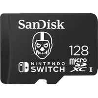 Sandisk Nintendo Microsd Uhs I Card - Fortnite Edition, Skull Trooper, 128Gb, Ean 619659199739  Sdsqxao-128G-Gn6Zg