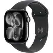 Smartwatch Apple Watch 11 Gps  Cellular 46Mm Jet Black Alu Sport Band S/M Mfc24Zr/A 0195950630770