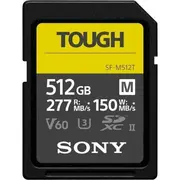 Sony memory card Sdxc 512Gb M Tough Uhs-Ii U3 V60  Sfm512T.sym 0027242926370 258034