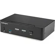 Startech 2 Pt Displayport Kvm/In  Sv231Dpu34K 0065030880121
