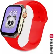 Swissten Silicone band for apple watch 38-40 mm red  46000102 8595217477094