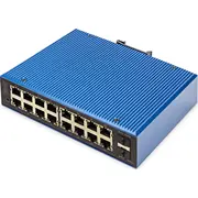 Switch Digitus 162-Port L2 managed Gigabit Ethernet Poe  Dn-651159 4016032490234