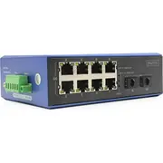 Switch Digitus Industrial 82 -Port Gigabit Ethernet Poe 8 Port Ge Rj45 2 Sfp  Dn-651151 4016032489276