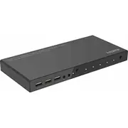 System przekazu sygnału Av Microconnect Mc-Hdmikvm0401-4K  Kvm 5715063148785