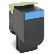 Toner Lexmark 70C20C0 Cyan Oryginał  0734646436533