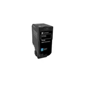 Toner Lexmark 74C20Ce Cyan Oryginał  0734646608671