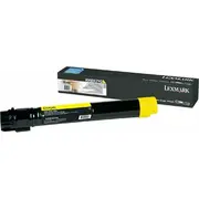 Toner Lexmark X950X2Yg Yellow Oryginał  734646227759