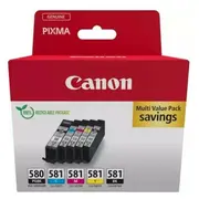 Canon Multipack Pgi-580/Cli-581 Pgbk/C/M /Y/Bk 2078C007  8714574679136 Ercan2078C00700