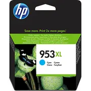 Tusz Hp 953Xl - 20 ml Height productivity Cyan Original Ink cartridge for Officejet Pro 7720, 7730, 7740, 8218, 8710, 8715, 8720, 8725, 8730, 8740, 8745  F6U16Ae301 0725184104114