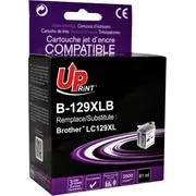 Tusz Uprint B-129Xlb / Lc-129Xlbk Black  3584770889869