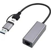 Usb Gembird Rj-45 - Usb-C  Usb-A A-Usb3Ac-Lan-01 8716309128186