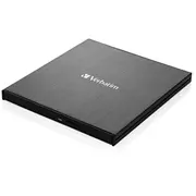 Verbatim Slimline Blu-Ray Writer Usb 3.1 Gen 1 Usb-C  43889 0023942438892 446854