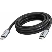 Vision Professionelles Installations Usb-C - Lebenslange Garantie Usb 3.2 20 Gbps Koaxialkonstruktion Maximale Auflosung 4K 60 Hz Unterstutzt Ladestrom von 3A M zu Aussendurchmesser 4,5 mm 2230 Awg  Tc 5Musbc/Bl 1043055500001