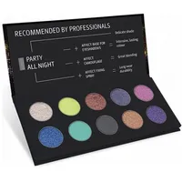 Affect  Party All Night Pressed Eyeshadow Palette 10X2G 5902414435995