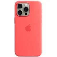 Silicone case with Magsafe for iPhone 15 Pro Max - guava  Aoapptf15Mmt1V3 194253940142 Mt1V3Zm/A