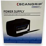 Zasilacz Scangrip Maitinimo adapteris elektros Connect tinklui 5 m Cas,  036123C 5708997006795