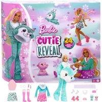 Barbie Adventes kalendārs Cutie Reveal Hjx76  0194735097586