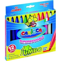 Carioca Flamastry Jumbo 12  bls - 134328 8003511405694