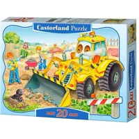 Castorland Puzzle Maxi 20 Bulldozer in Action 02139  5904438002139