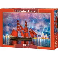 Castorland Puzzle 1000 Czerwona Fregata  352430 5904438104482