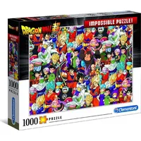 Clementoni Puzzle 1000  Impossible - Dragon Ball Gxp-684343 8005125394890