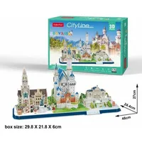 Cubicfun Puzzle 3D City Line Bawaria  Gxp-687411 6944588202675