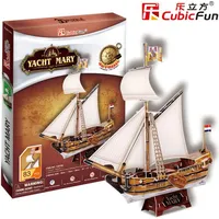 Cubicfun Puzzle 3D Yacht Mary - 01598  6946260365456