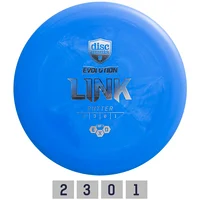 Discgolf Discmania Putter Soft Exo Link Evolution Blue 2/3/0/1  851Dm958909B 9900090215005 958909