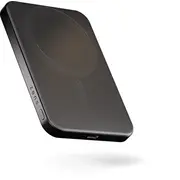 Zens Slim Qi2 Aluminium Powerbank -  powerbank 5000 mAh Magsafe i Black 8720618634665