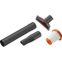 Gardena Accessories Set for outdoor handheld vacuum cleaner Easy Clean Li, nozzle black, 4 pieces  09343-20 4078500044684