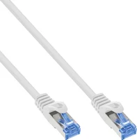Inline Patch cable, Cat.6A, S/Ftp, Tpe flexible, white, 1.5M  74814W 4043718291939
