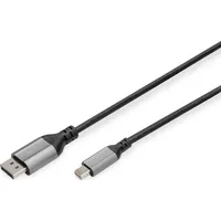 Kabel Digitus Displayport  mini Dp-Dport St/St 1.0M Db-340106-010-S 4016032484233 841290