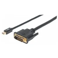 Kabel Manhattan Displayport Mini - Dvi-D 1.8M  152150 0766623152150