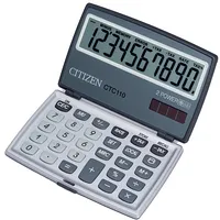 Calculator Pocket Citizen Ctc 110Wb  121Cictc110 4562195133063 Ctc110