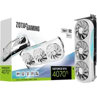 Zotac Geforce Rtx 4070 Ti Trinity Oc White Edition Nvidia 12 Gb Gddr6X  Zt-D40710Q-10P 4895173626869 Vgazoanvd0114