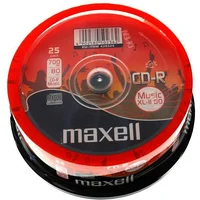 Maxell Cd-R 700 Mb 52X 25  628529.40 628529.4 4902580502362
