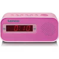 Radiobudzik Lenco Cr-205 pink  Cr205Pink 8711902065425 621791
